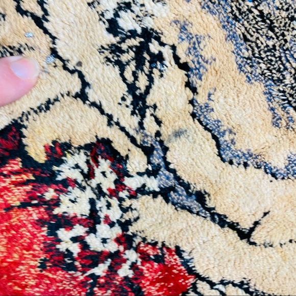 Vintage Mary baby Jesus velour large pillow tapestry fabric panel craft god - Picture 7 of 16